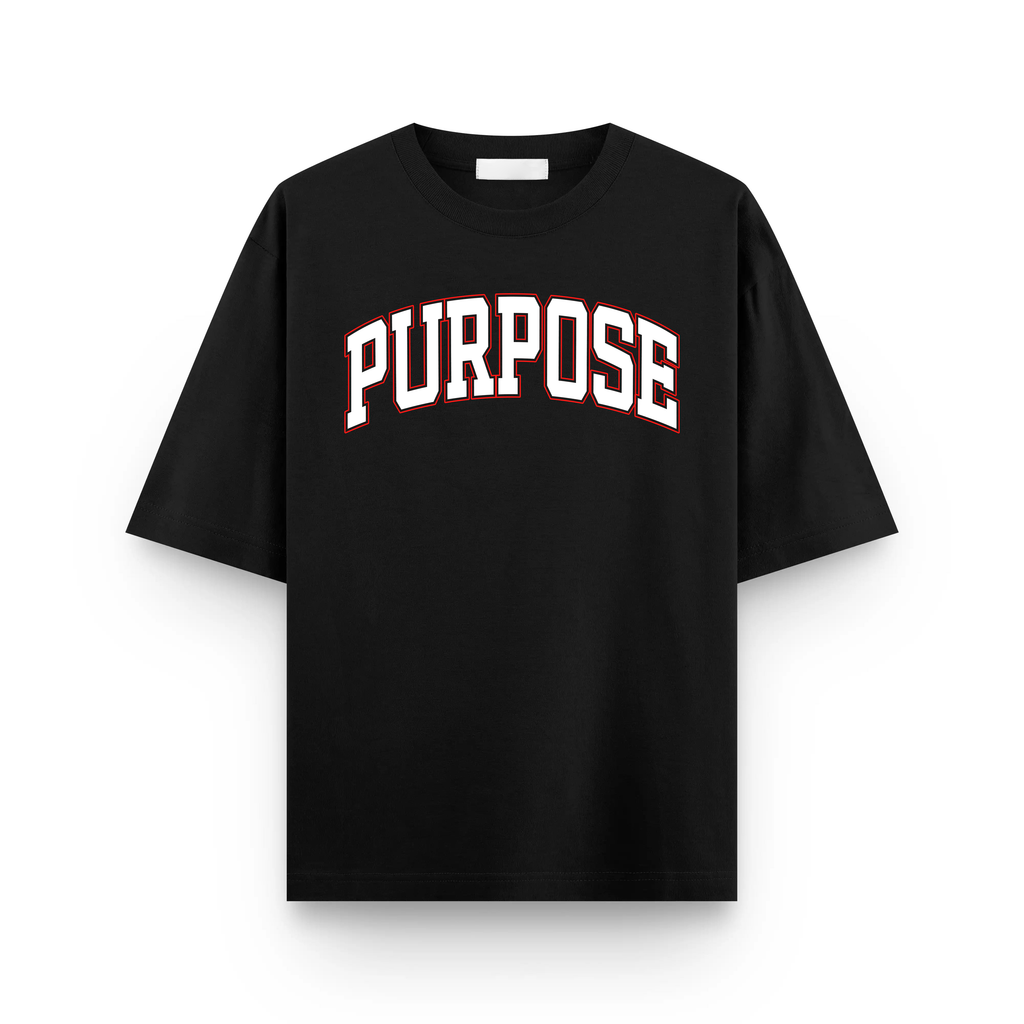 "Purpose" Oversized Tee