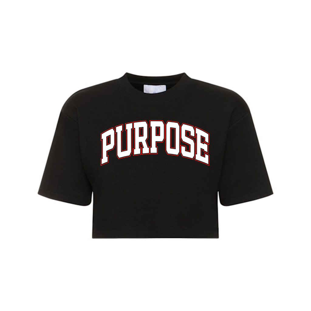 "Purpose" Crop Top